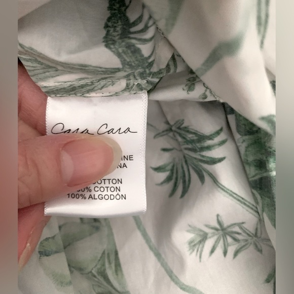 Cara Cara Wethersfield Dress gown in whimsical olive - Picture 9 of 10